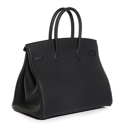 Hermes Togo Birkin 35 Plomb 3 of 23