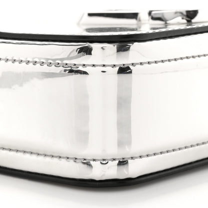 Marc Jacobs Metallic Calfskin Gen Z Snapshot Camera Bag Silver 10 of 16