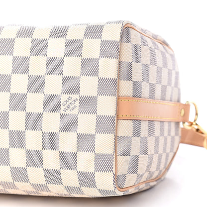 Louis Vuitton Damier Azur Speedy Bandouliere 25 9 of 10