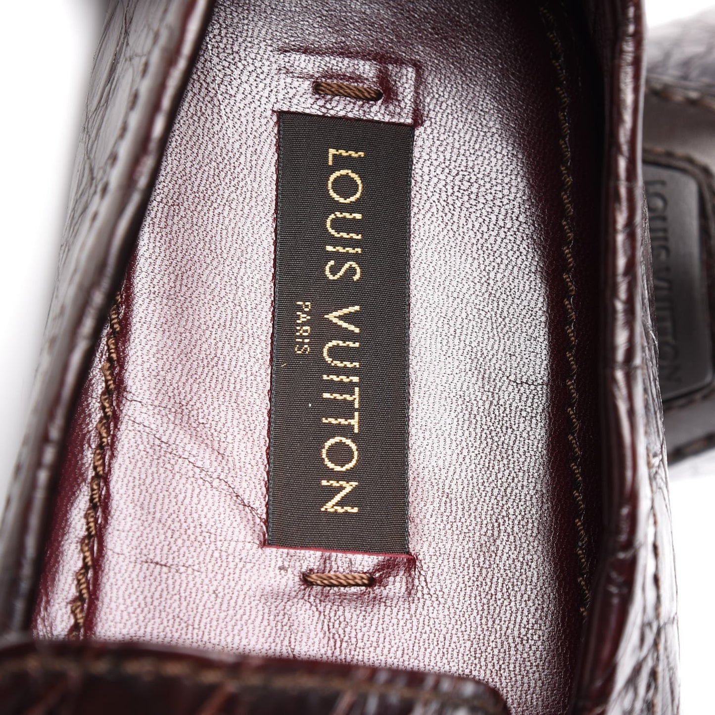 Mens Crocodile Monte Carlo Loafers 10 Cacao