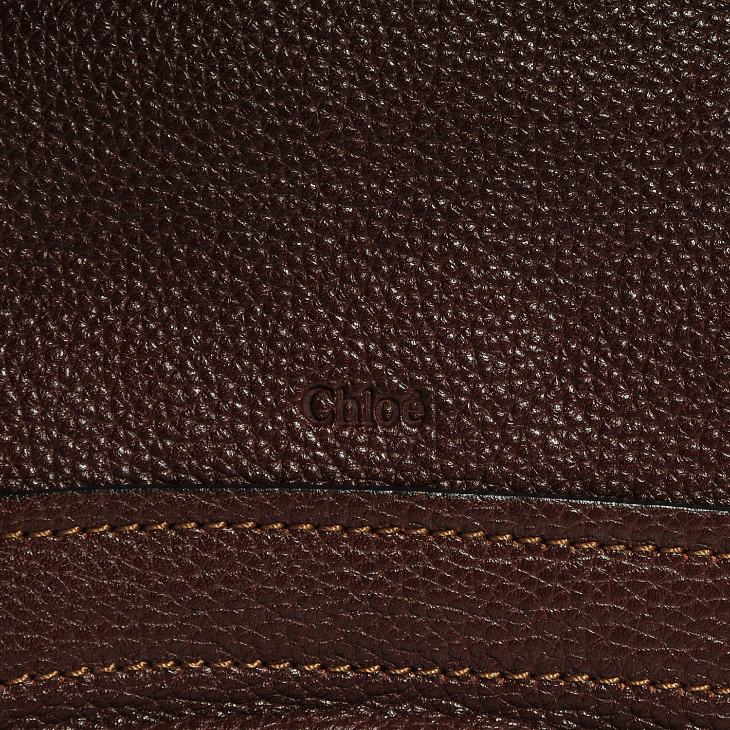 Chloe Calfskin Medium Paraty Chocolate 9 of 9