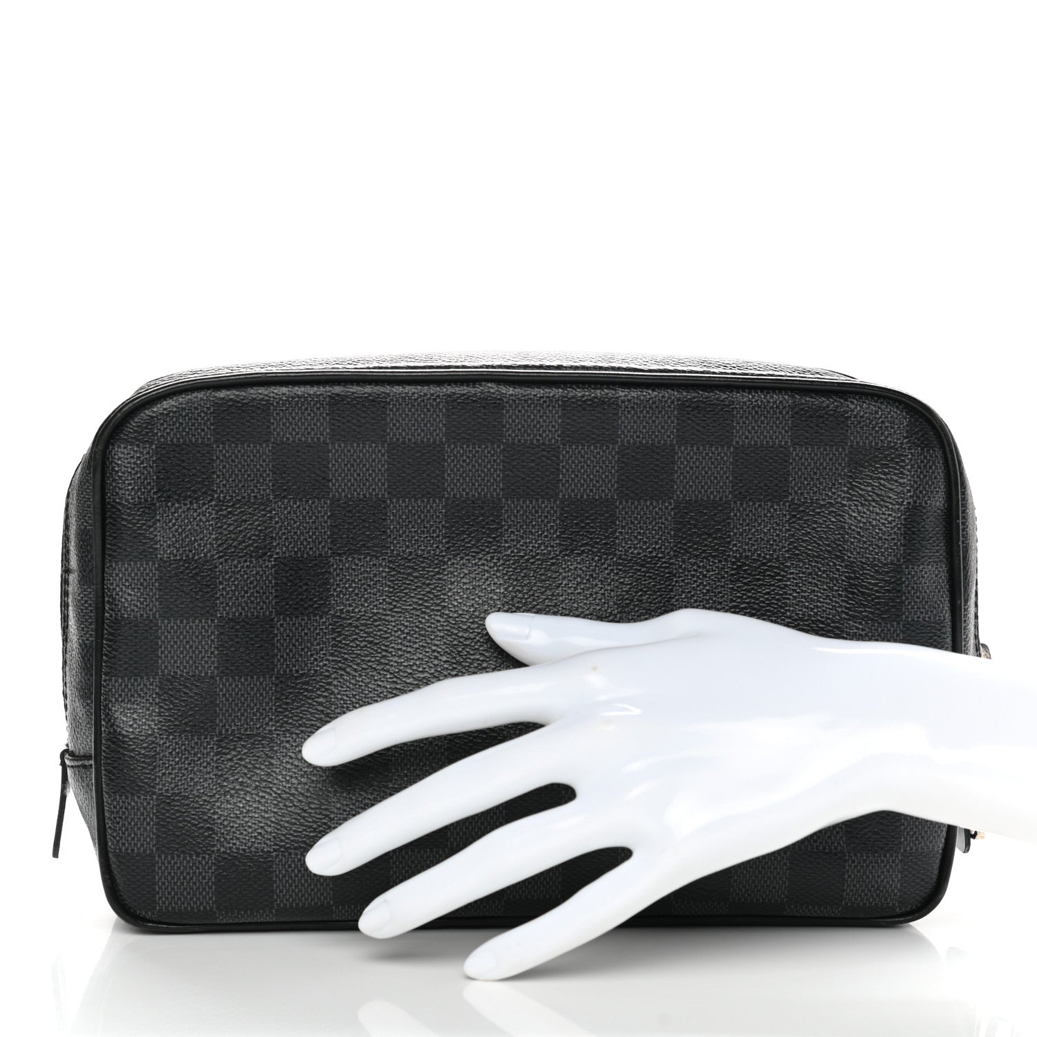 Louis Vuitton Damier Graphite Toilet Pouch GM 2 of 7