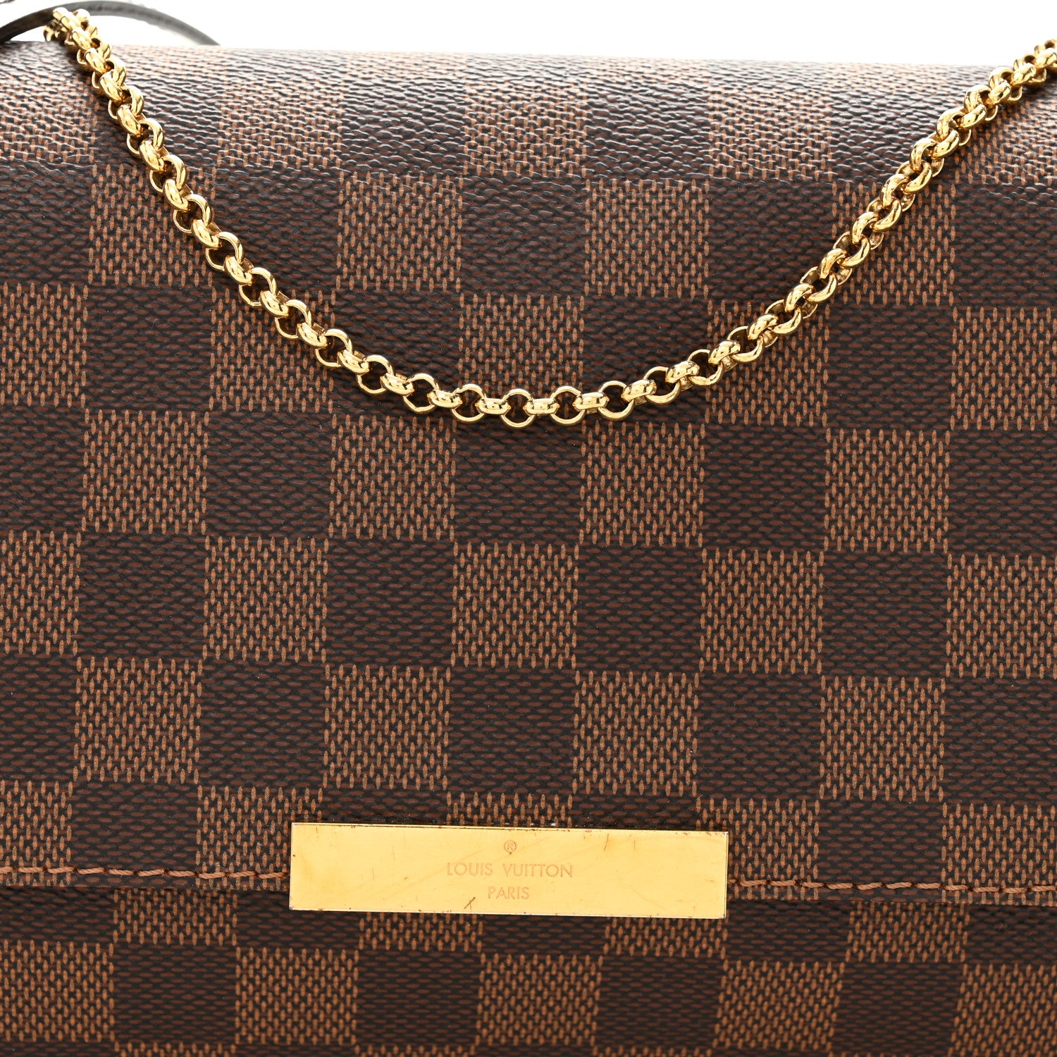 Louis Vuitton Damier Ebene Favorite MM 8 of 10