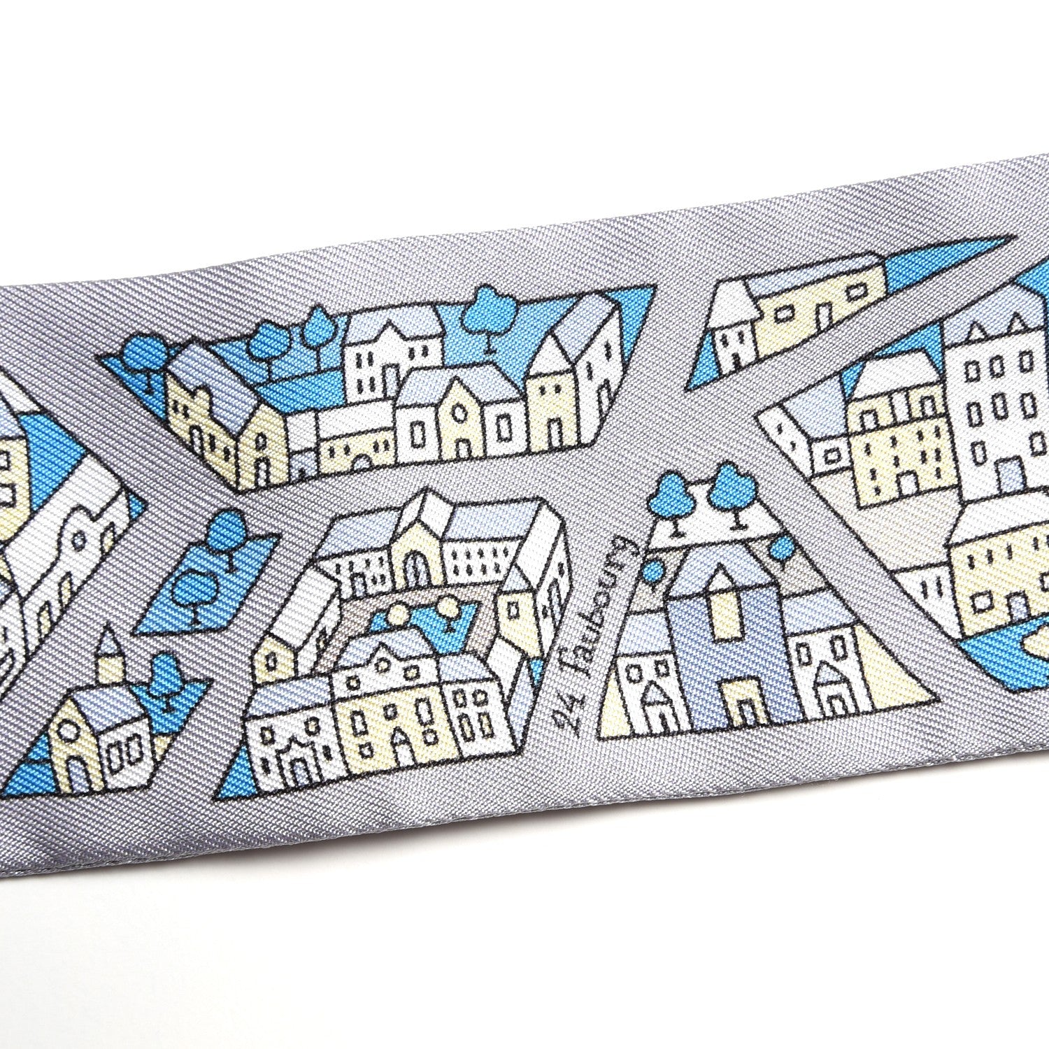 Hermes Silk Rire Droite Rive Gauche Twilly 5 of 6