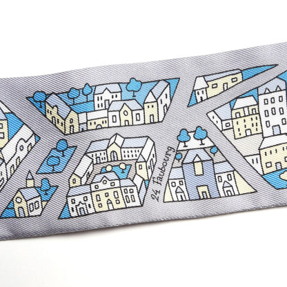 Hermes Silk Rire Droite Rive Gauche Twilly 5 of 6