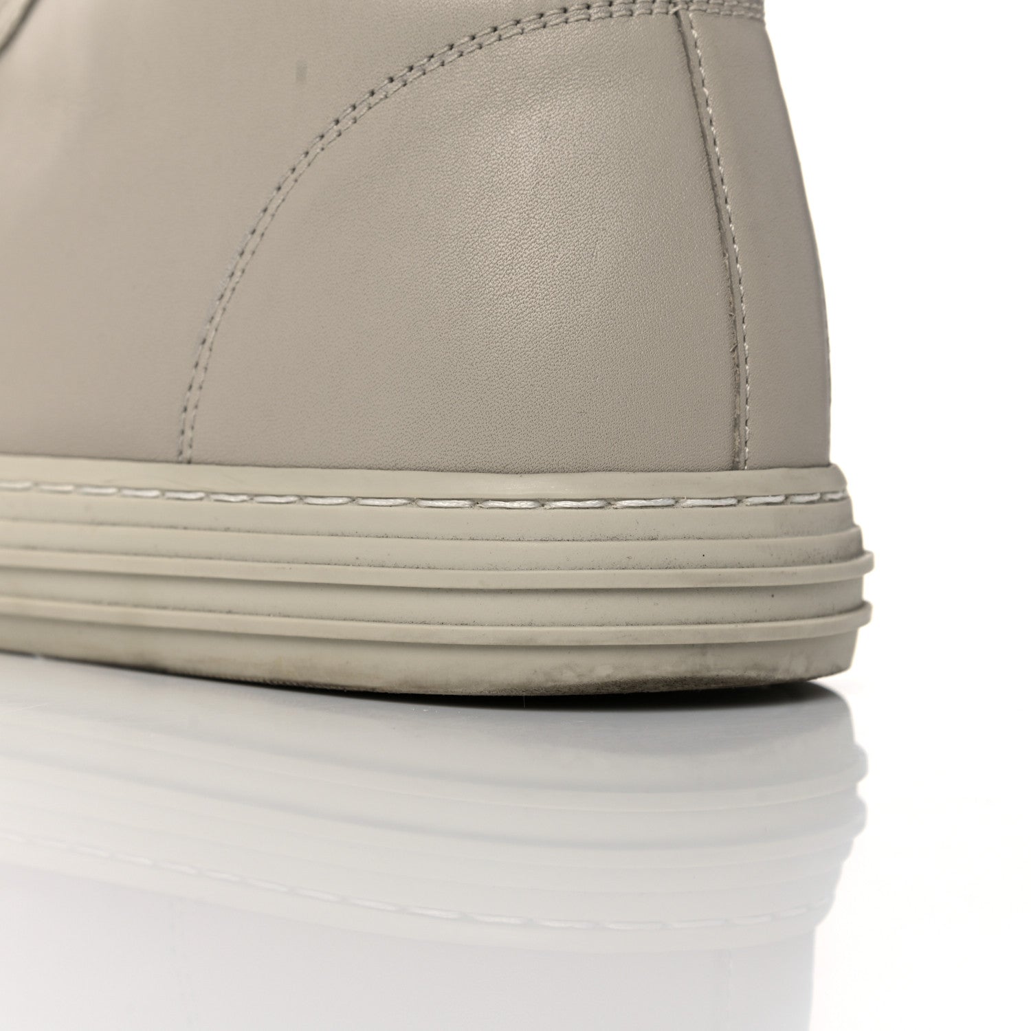 Gucci Calfskin Mens High Top Sneakers 8 Mystic White 10 of 18