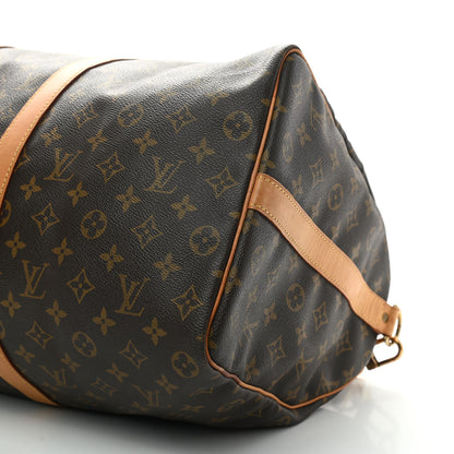 Louis Vuitton Monogram Keepall Bandouliere 50 9 of 12