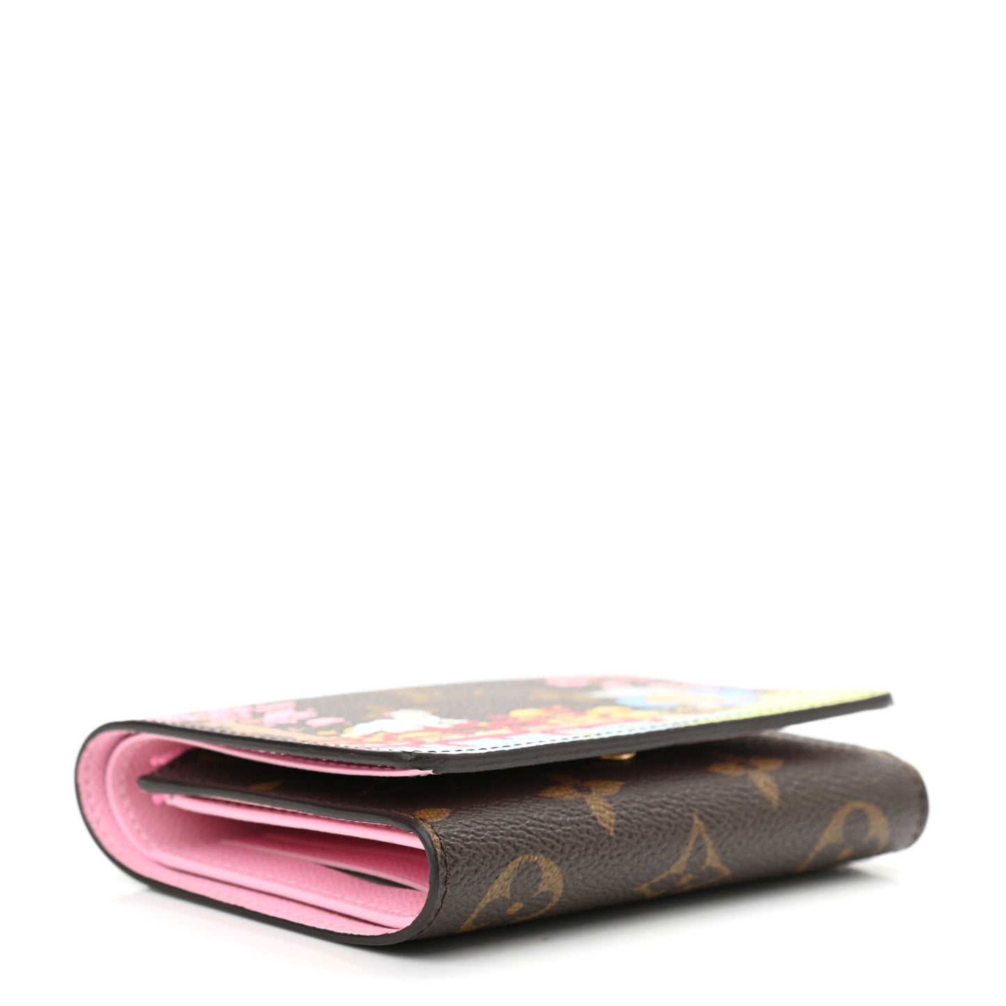 Monogram 2021 Christmas Animation Japanese Garden Victorine Wallet Wisteria Pink