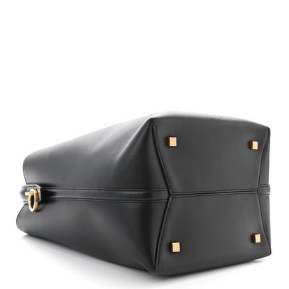 Saint Laurent Smooth Shiny Calfskin Monogram Le 37 Bucket Bag Black 5 of 10