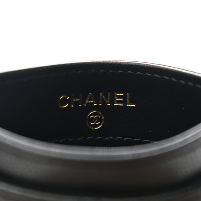 Chanel Caviar Quilted Crystal Card Holder Black 6 of 9