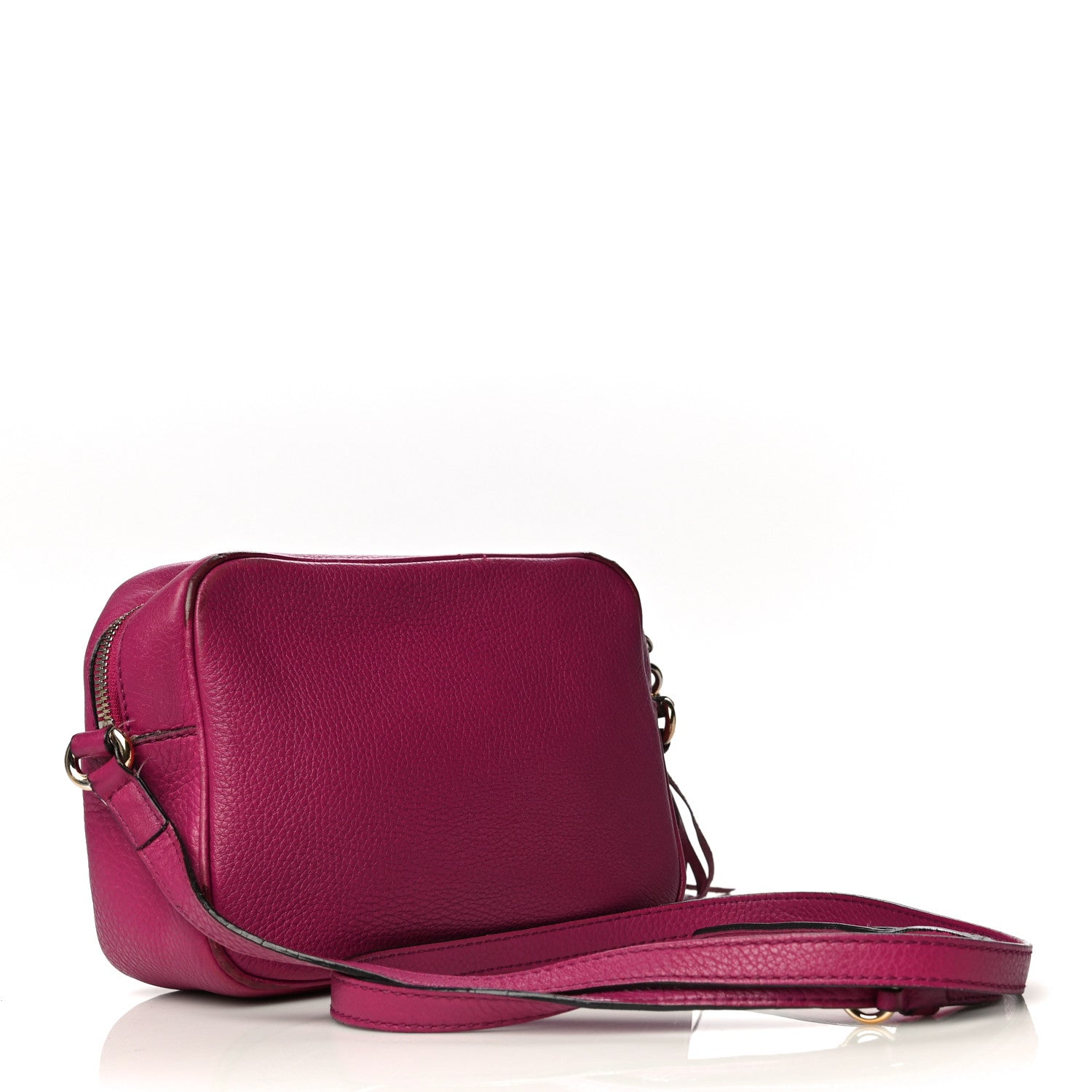 Gucci Cellarius Calfskin Small Soho Disco Bag Bright Bouganville 3 of 33