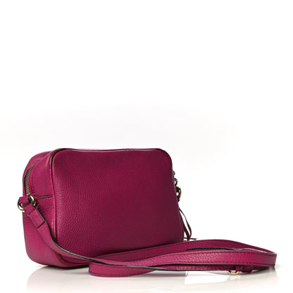 Gucci Cellarius Calfskin Small Soho Disco Bag Bright Bouganville 3 of 33