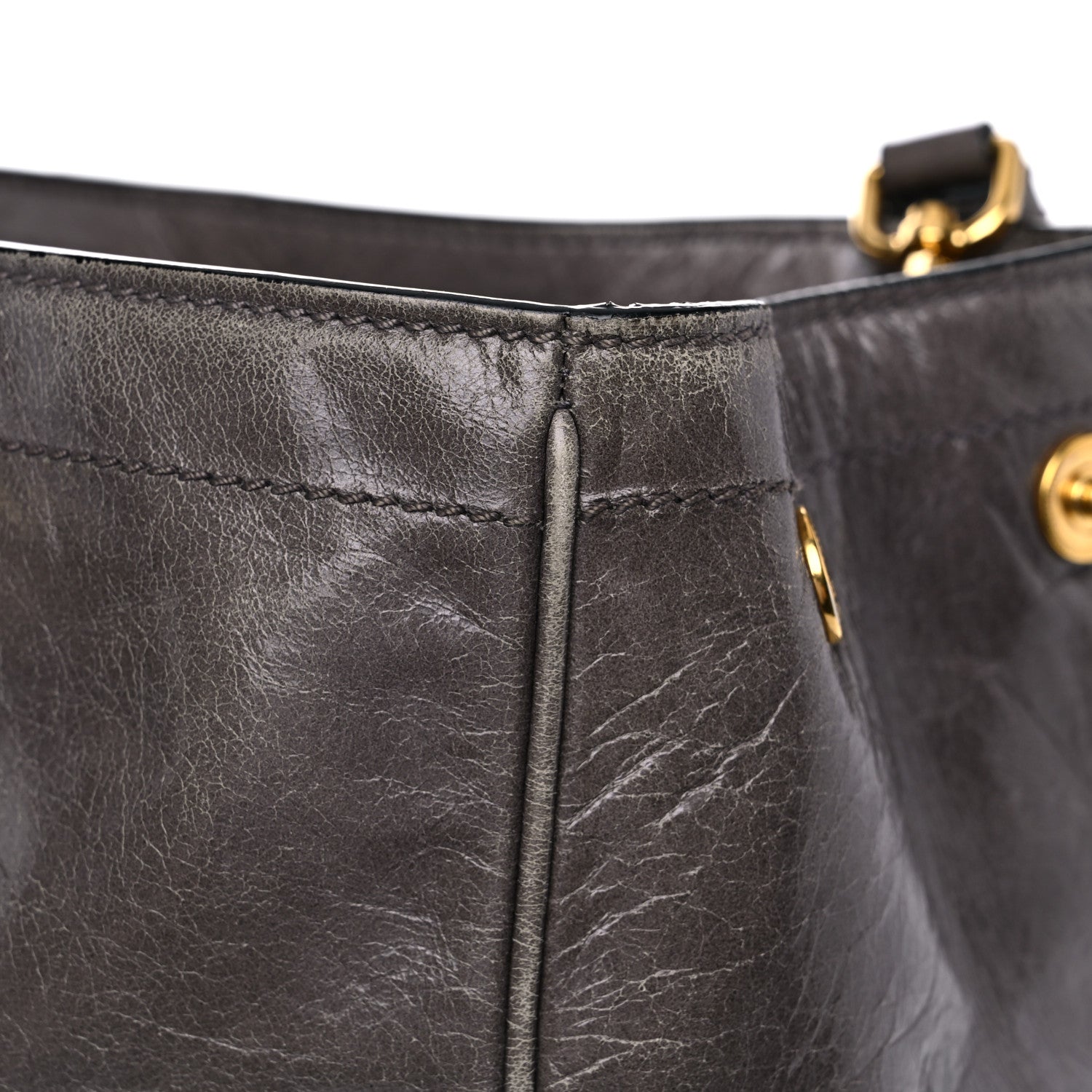 Prada Glace Calf Front Pocket Tote Astrale 27 of 33