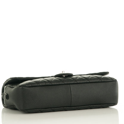 Chanel Caviar Quilted Jumbo Easy Flap Black 5 of 9
