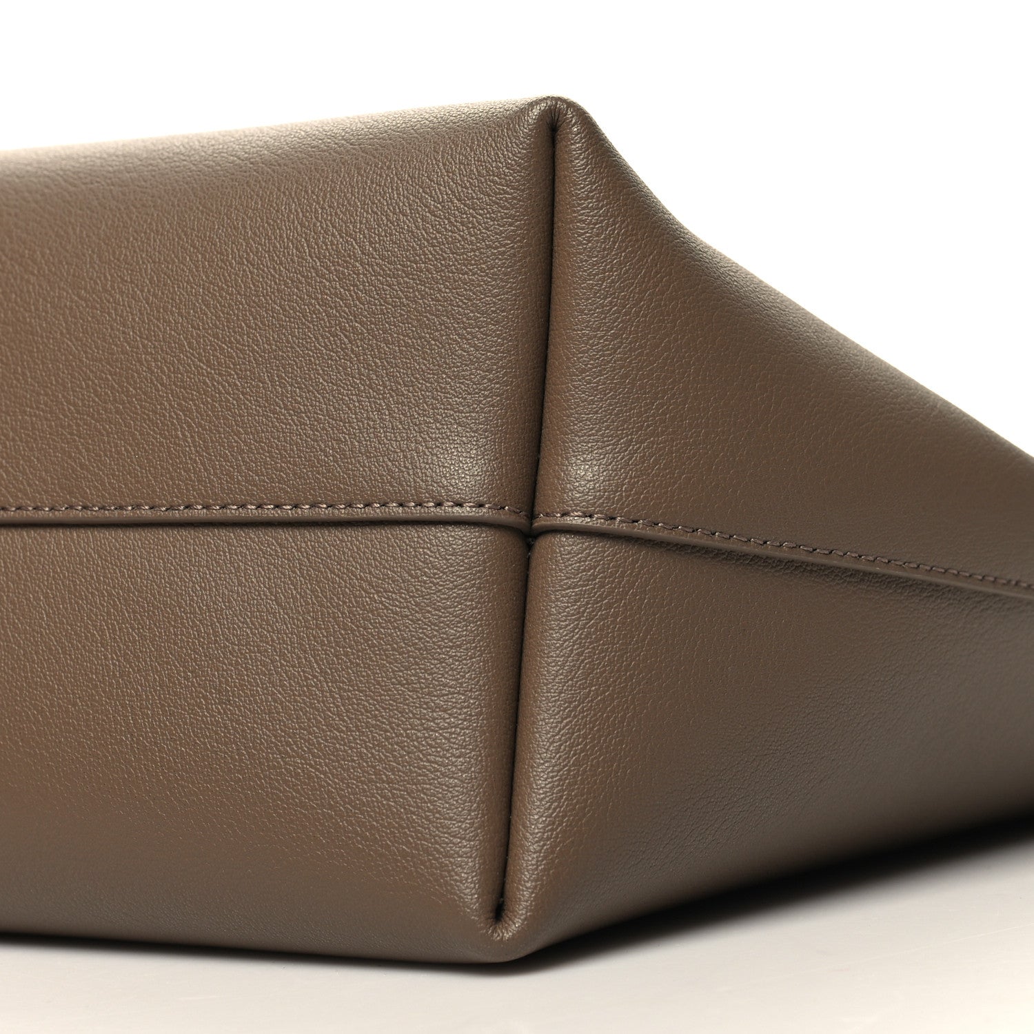 Saint Laurent Calfskin Large Shopping Tote Taupe 12 of 12