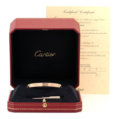 Cartier 18K Pink Gold LOVE Bracelet 16 6 of 6
