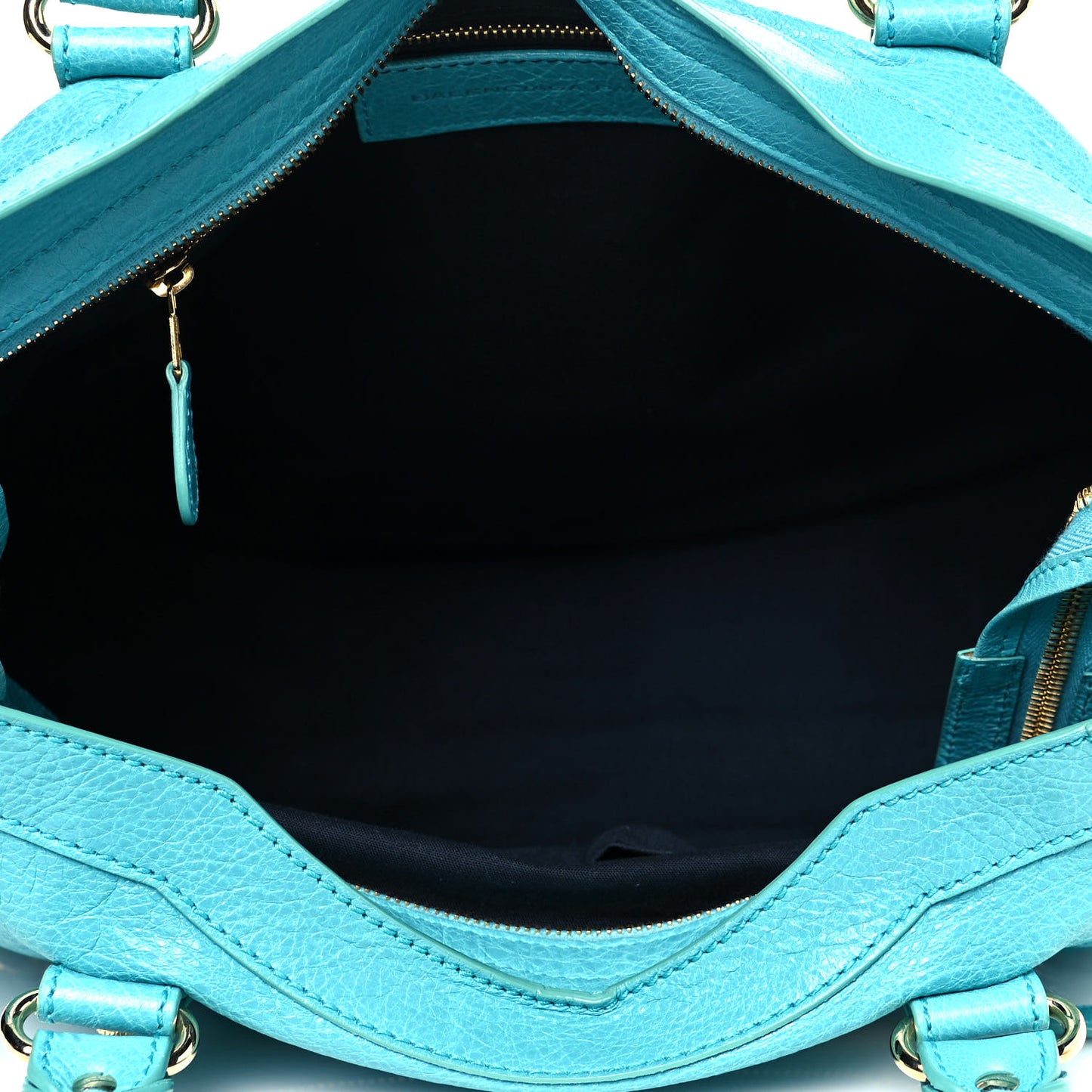 Agneau Giant 12 Gold Hardware City Bleu Tropical
