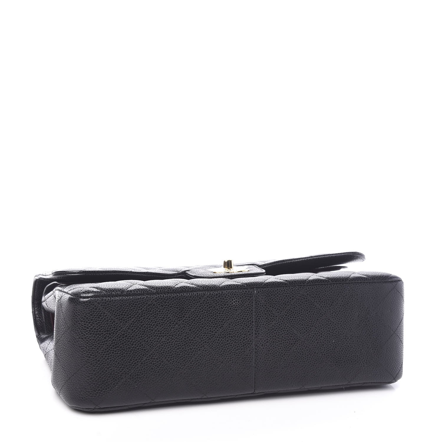 Chanel Caviar Quilted Jumbo Double Flap Black 3 of 8