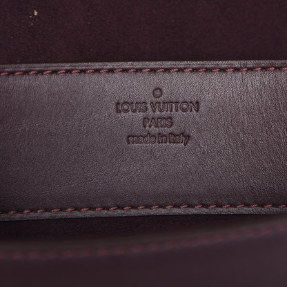 Louis Vuitton Calfskin Chain Louise GM Amarante 8 of 8