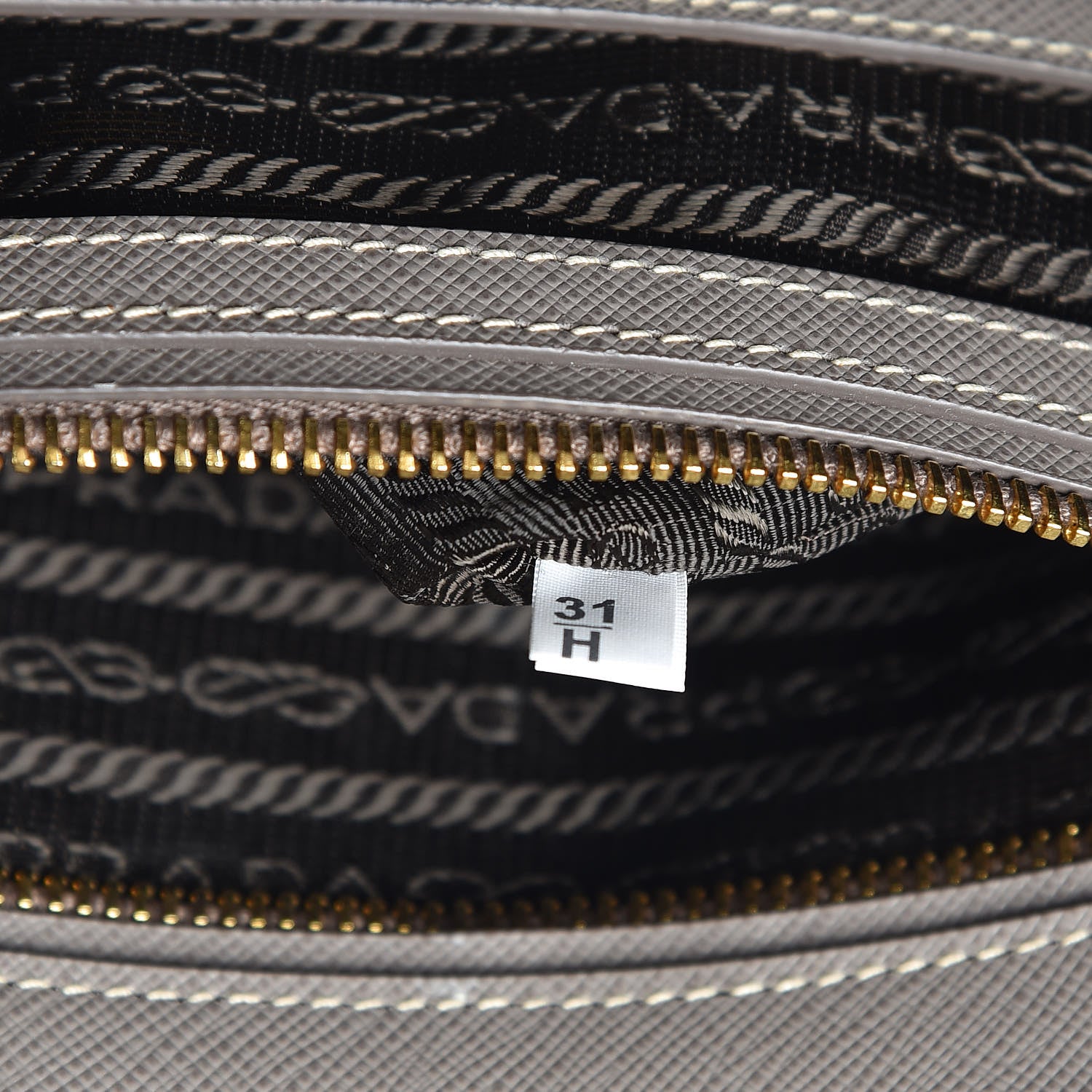 Prada Saffiano Lux Extra Large Galleria Double Zip Tote Argilla 8 of 14