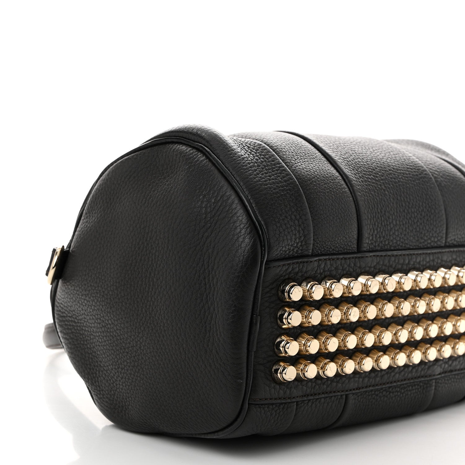 Alexander Wang Pebbled Lambskin Rockie Espresso Gold Hardware 8 of 10