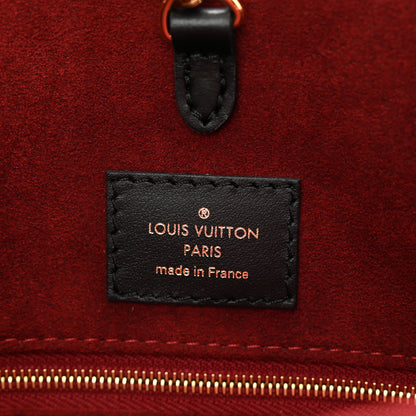 Louis Vuitton Empreinte Monogram Giant Onthego MM Black Beige 7 of 9
