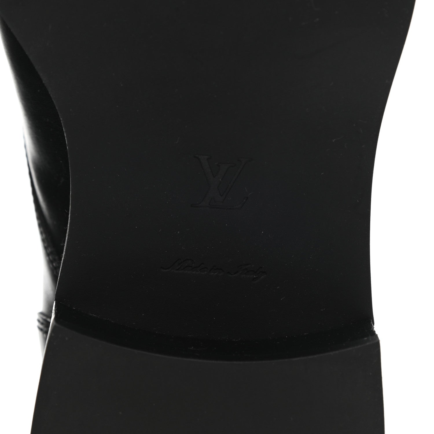 Louis Vuitton Calfskin Wonderland Ranger Boots 37.5 Black 6 of 8