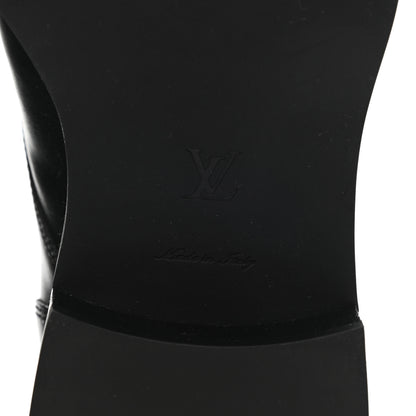 Louis Vuitton Calfskin Wonderland Ranger Boots 37.5 Black 6 of 8