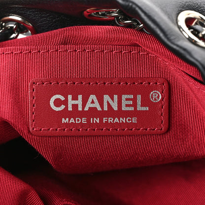 Chanel Calfskin Quilted Small Gabrielle Bucket Black 6 of 9