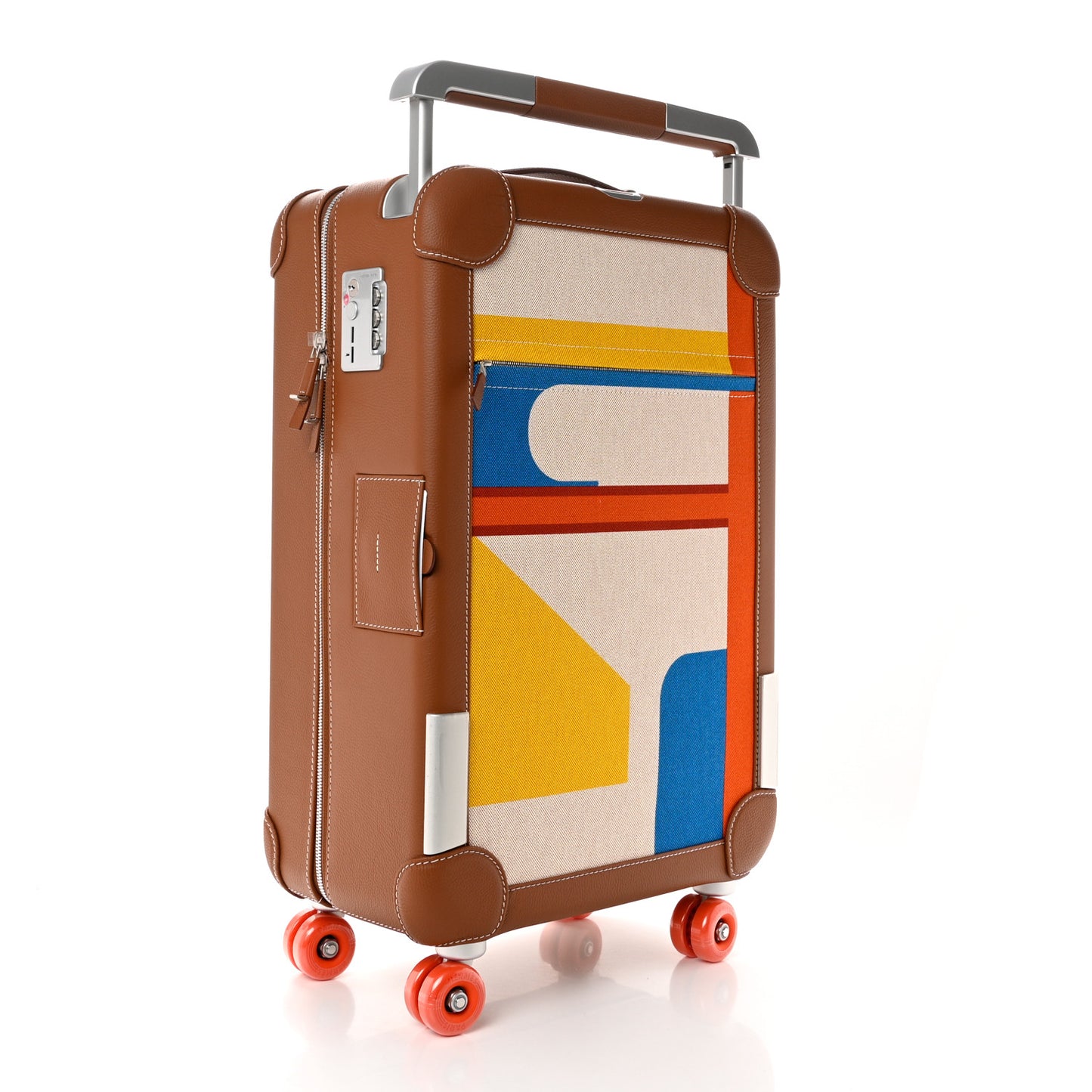 Canvas Taurillon Regate RMS Rolling Trolley Luggage Multicolor