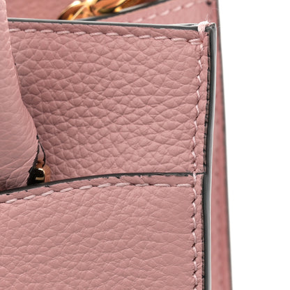 Versace Grainy Calfskin Virtus Top Handle Tote Pink 12 of 12
