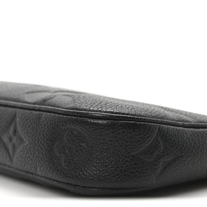 Louis Vuitton Empreinte Monogram Giant Multi Pochette Accessories Mini Pochette Black 10 of 10