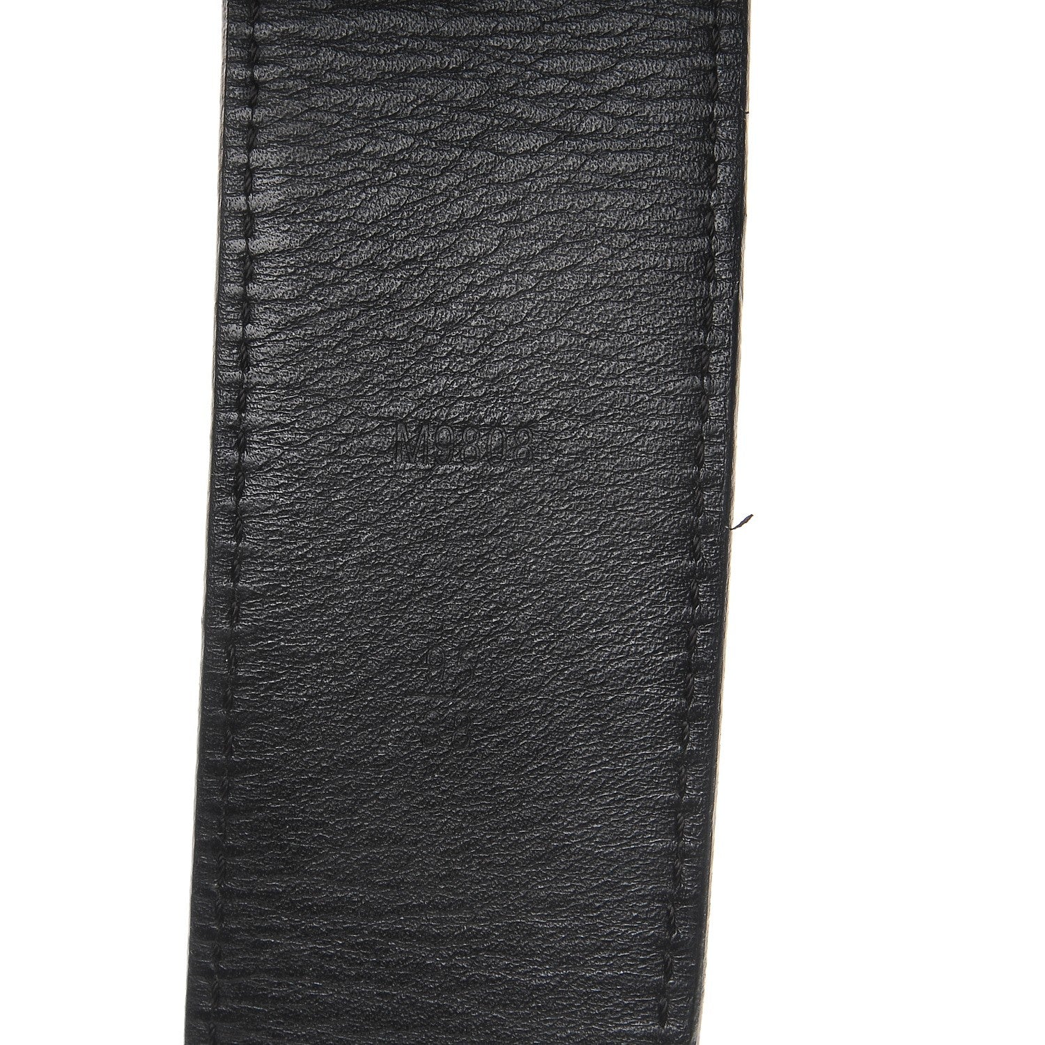 Louis Vuitton Damier Graphite LV Initiales Belt 95 38 7 of 10