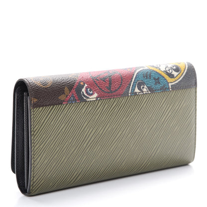 Louis Vuitton Monogram Epi Kabuki Twist Wallet 2 of 9