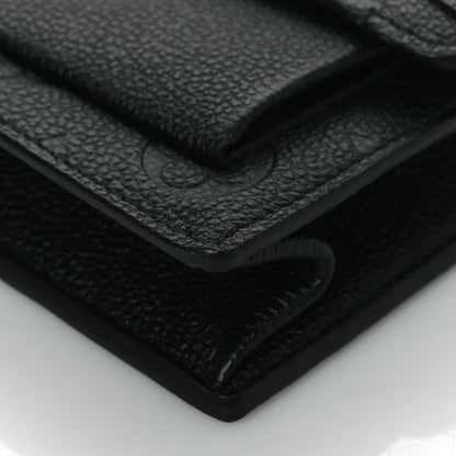 Louis Vuitton Empreinte Vavin Chain Wallet Black 9 of 9