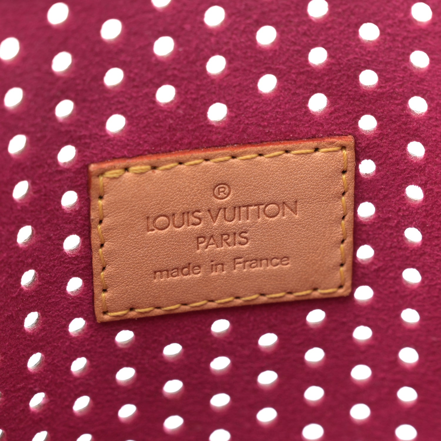 Louis Vuitton Monogram Perforated Speedy 30 Fuchsia 6 of 13
