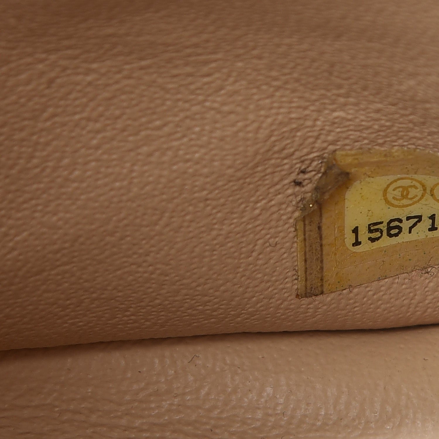 Chanel Caviar Quilted Jumbo Double Flap Beige Clair 8 of 14