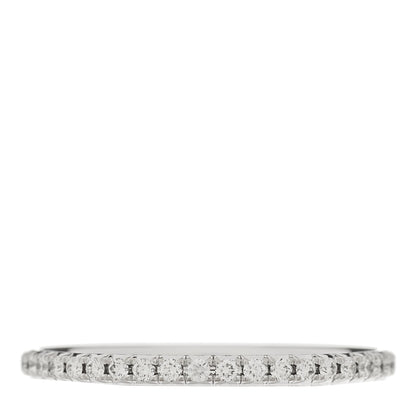 Tiffany Platinum Diamond Metro Full Eternity Band Ring 52 6 1 of 4
