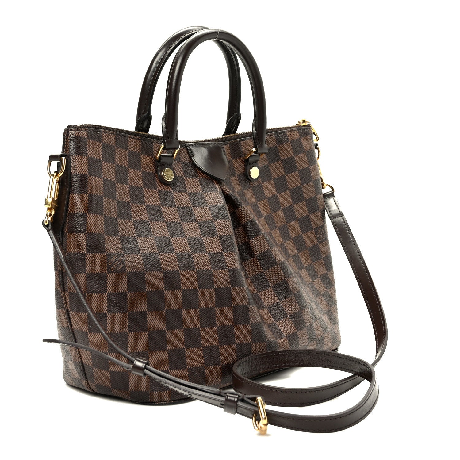 Louis Vuitton Damier Ebene Siena MM 3 of 11