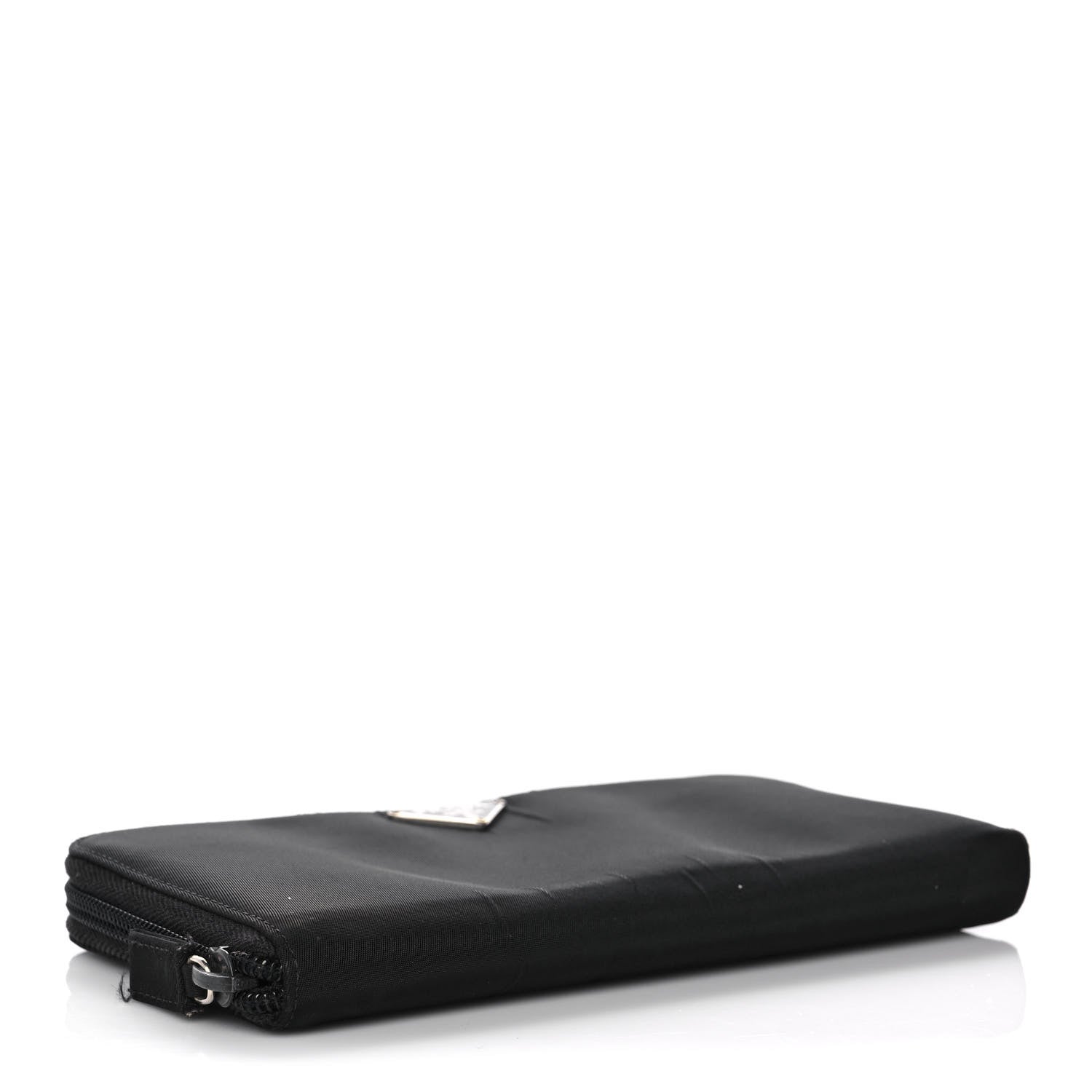 Prada Tessuto Nylon Zip Around Wallet Black 4 of 12
