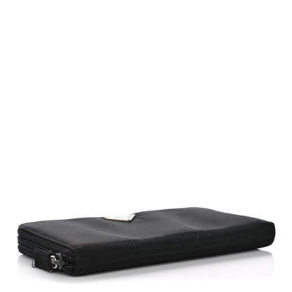 Prada Tessuto Nylon Zip Around Wallet Black 4 of 12