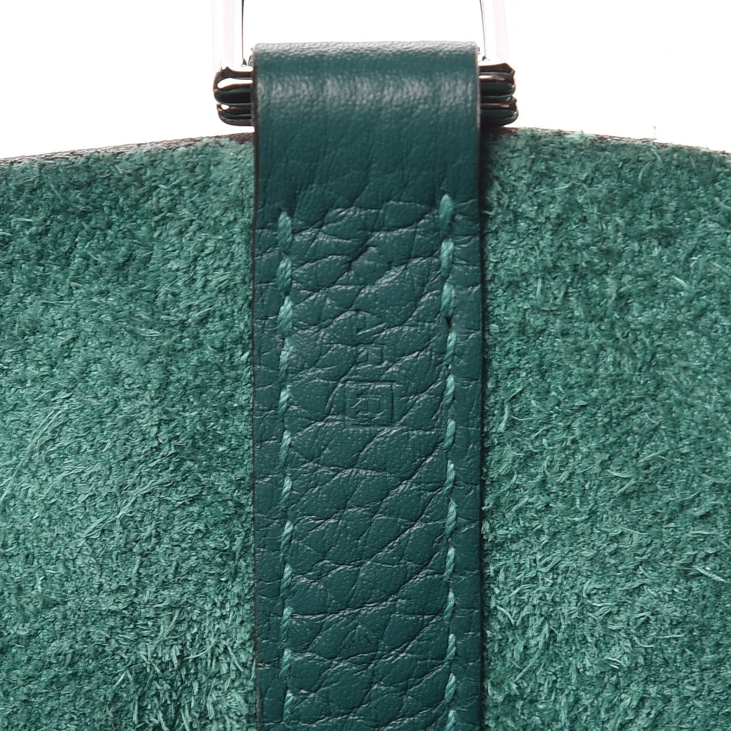 Taurillon Clemence Picotin Lock 22 MM Malachite