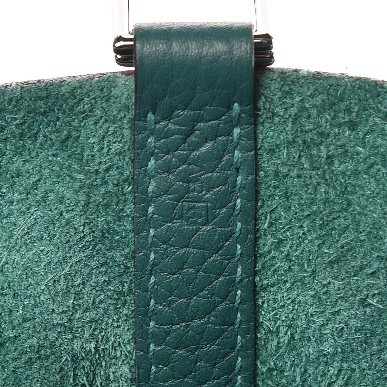 Hermes Taurillon Clemence Picotin Lock 22 MM Malachite 6 of 8