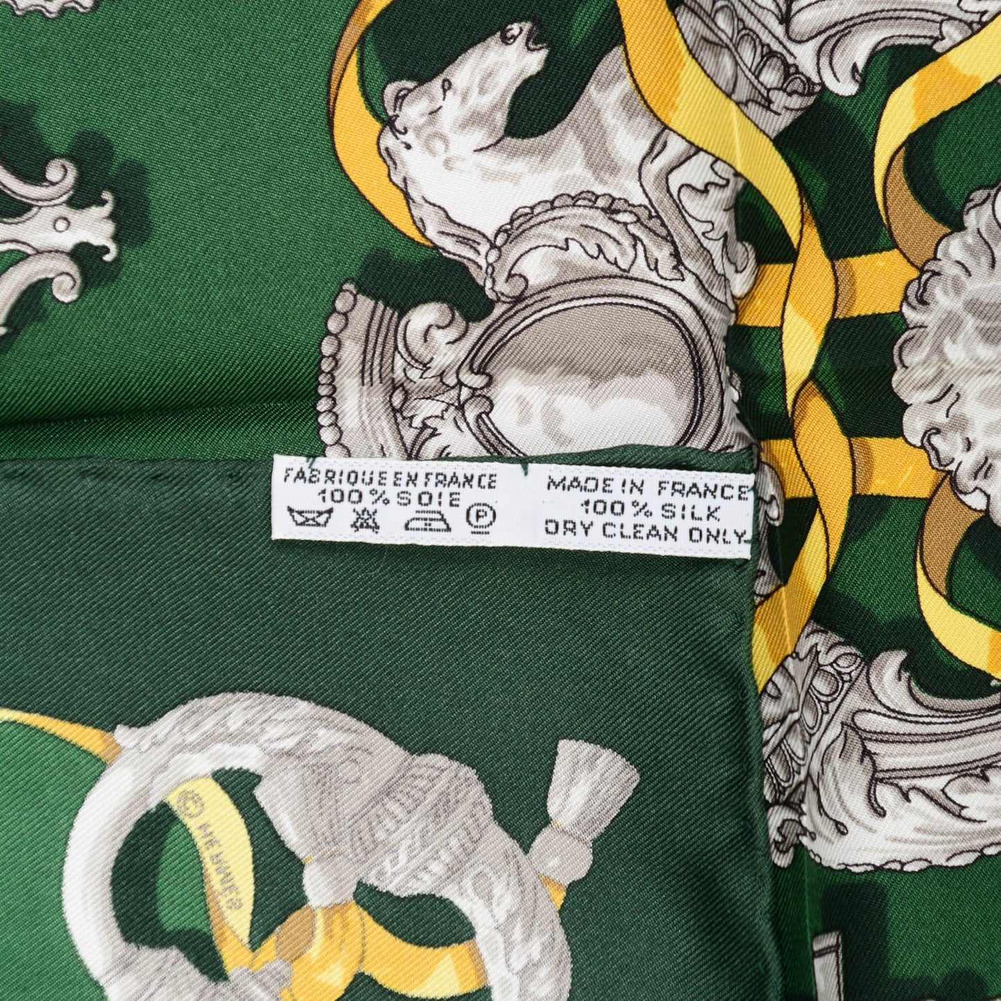 Silk Ferronnerie Pocket Square Scarf