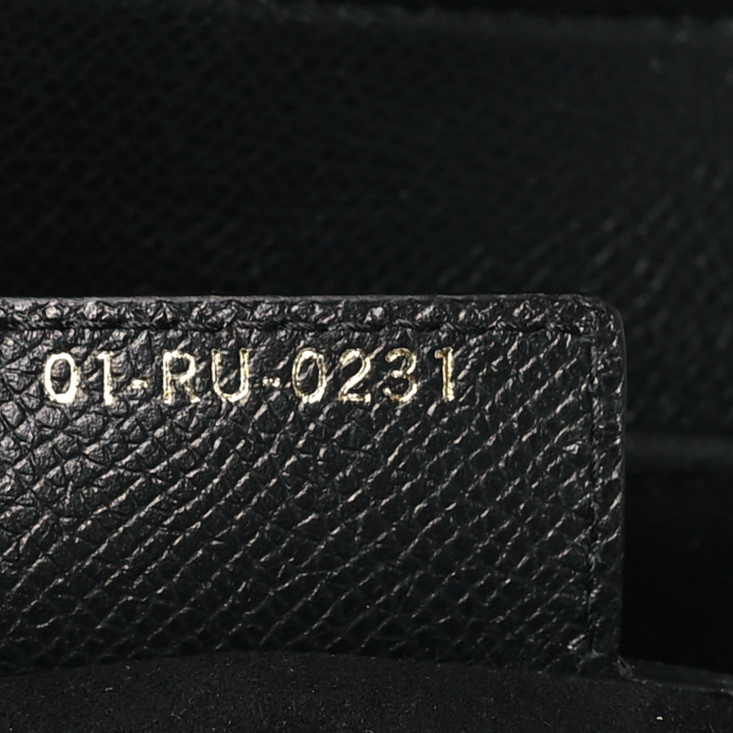 Christian Dior Grained Calfskin Saddle Bag Black 7 of 9