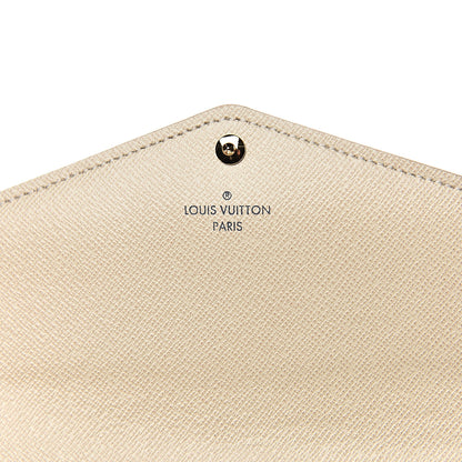 Louis Vuitton Damier Azur Sarah Wallet NM 6 of 8