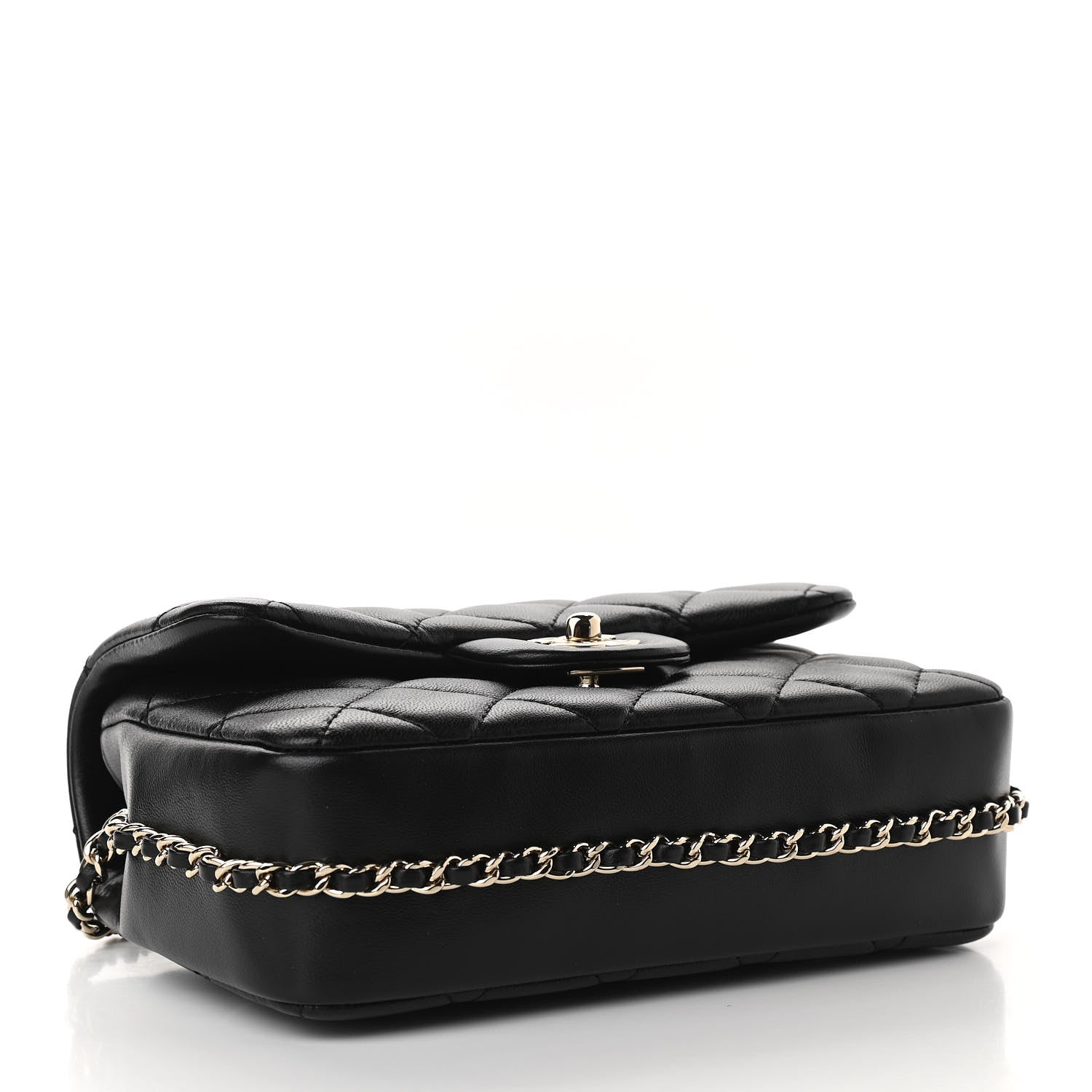 Chanel Lambskin Quilted Small My Precious Flap Black 3 of 11