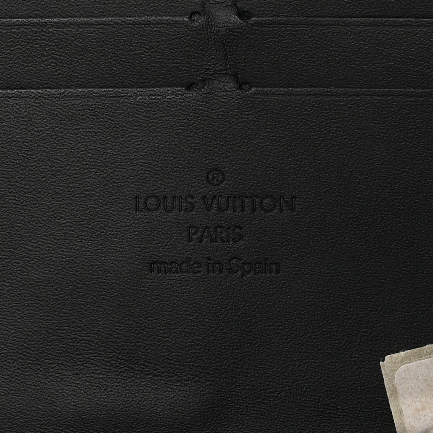 Louis Vuitton Vernis Clemence Wallet Black 6 of 6