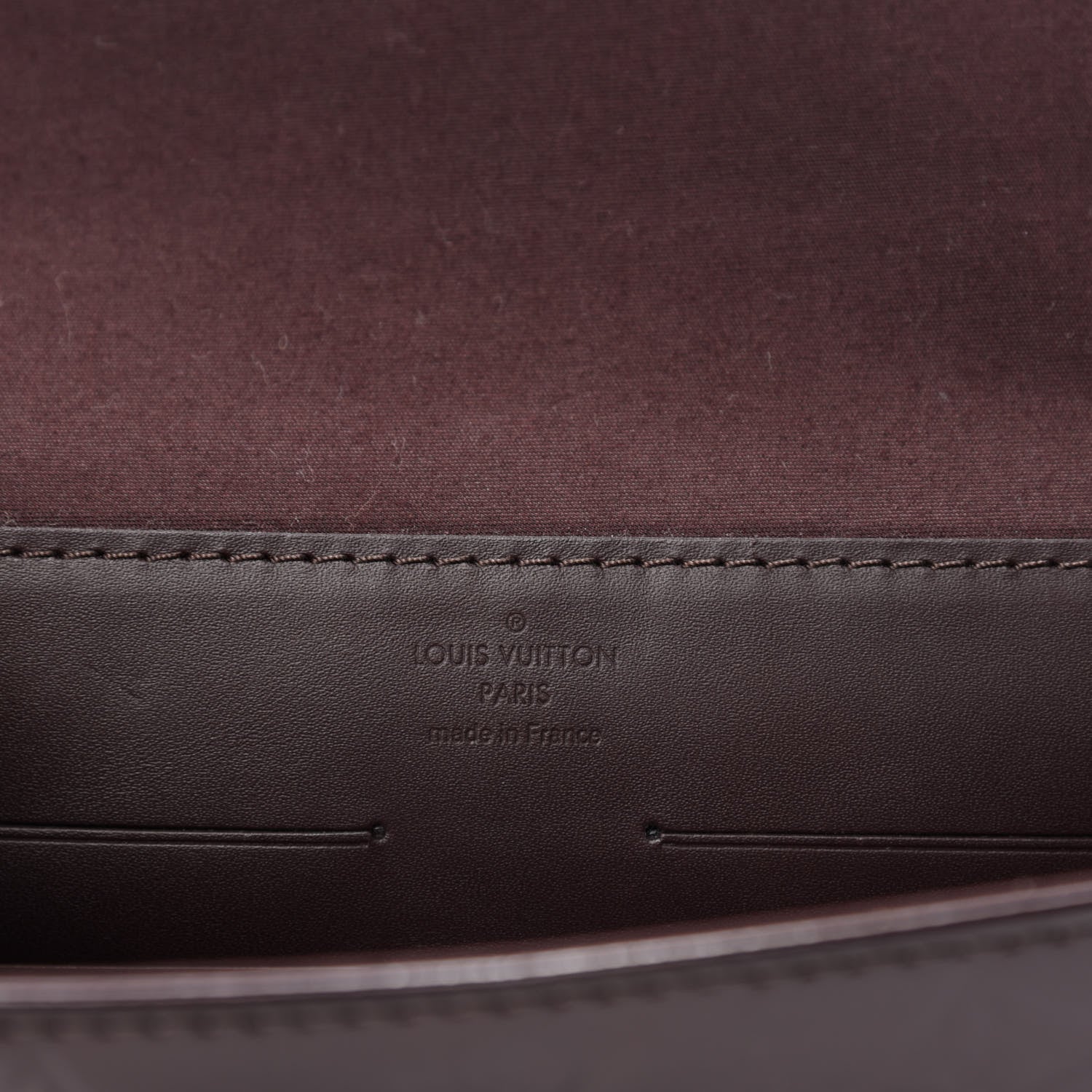 Louis Vuitton Vernis Ana Clutch Amarante 8 of 9