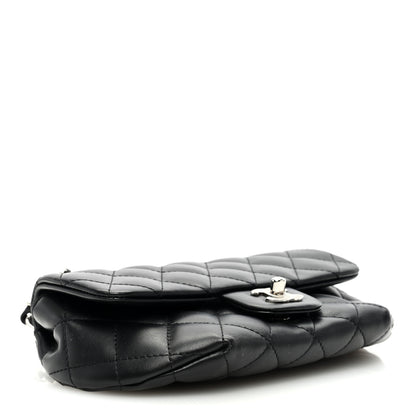 Chanel Calfskin Quilted CC Uniform Flap Belt Bag Black 4 of 10